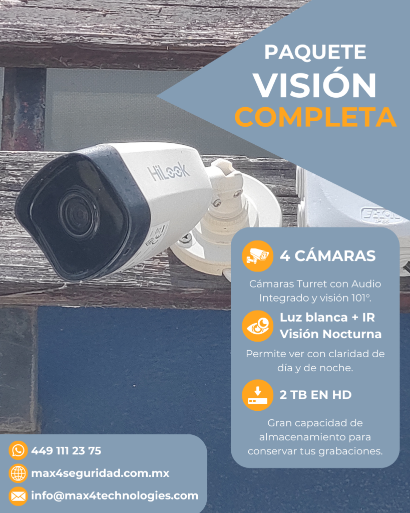 Sistemas de Videovigilancia_Paquete Vision Completa